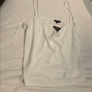Top shop white spaghetti strap top
